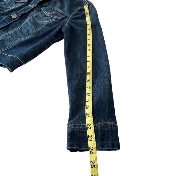 Nine West Vintage America Collection Blue Denim Jacket Size Small - Picture 13 of 15